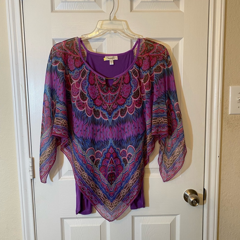 DRESSBARN Handkerchief Blouse